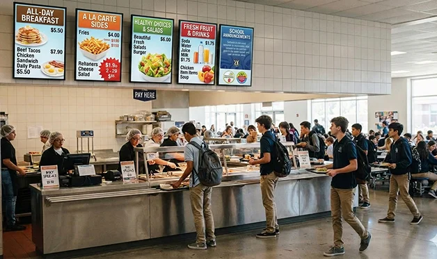 Cafeterias & Multi-Use Hubs
